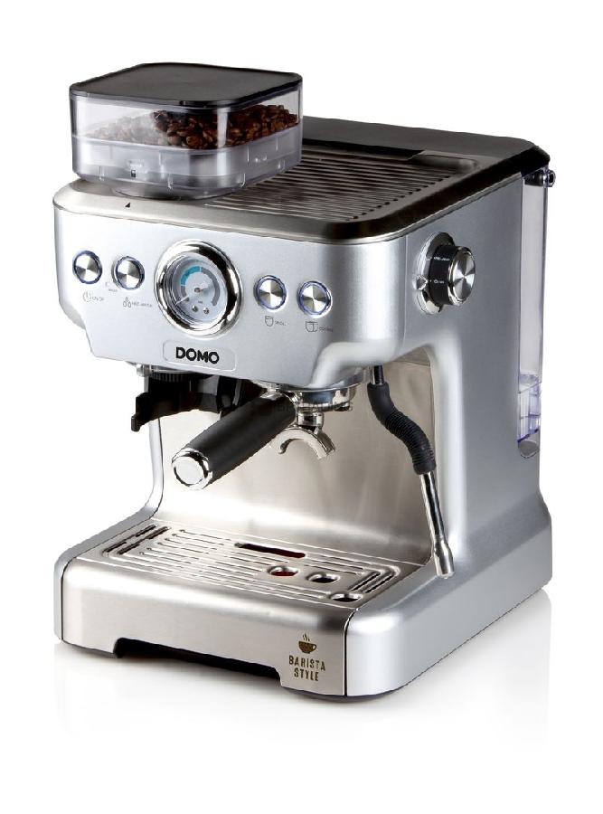 DOMO DO725K Pákový kávovar s mlýnkem na kávu