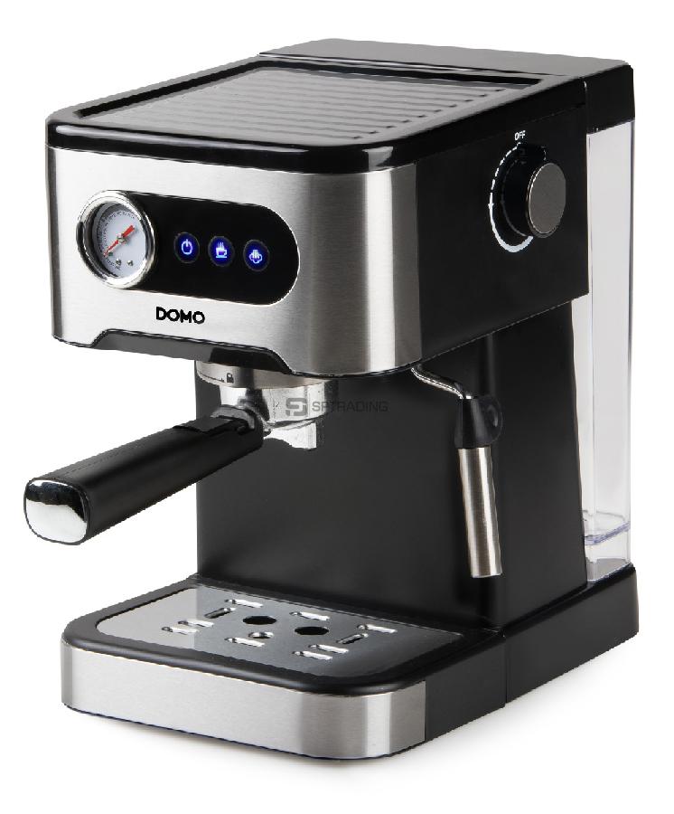 Espresso kávovar pákový - černý - DOMO DO1138K